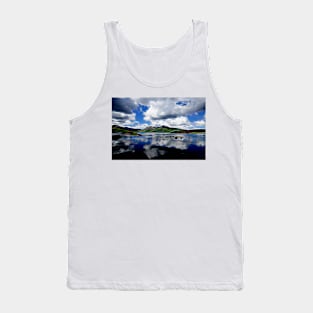 Black Mount neon glow 263, the Highlands, Scotland Tank Top